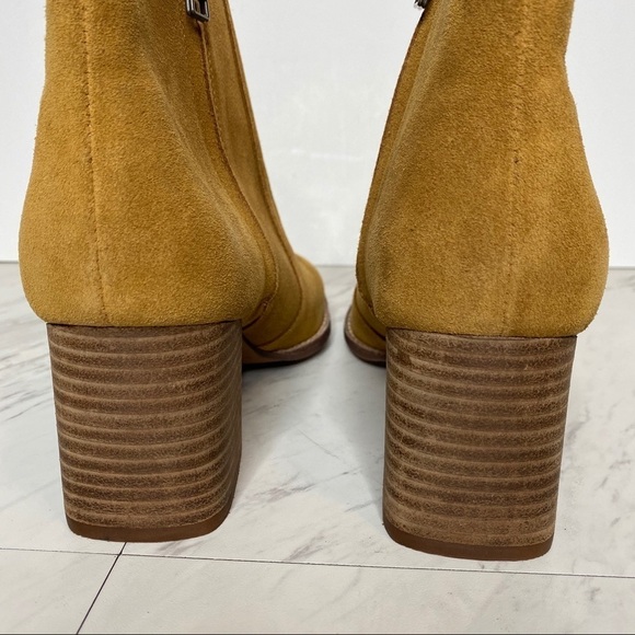 Madewell Bryce Tan Suede Ankle Bootie 9.5 - Picture 4 of 16